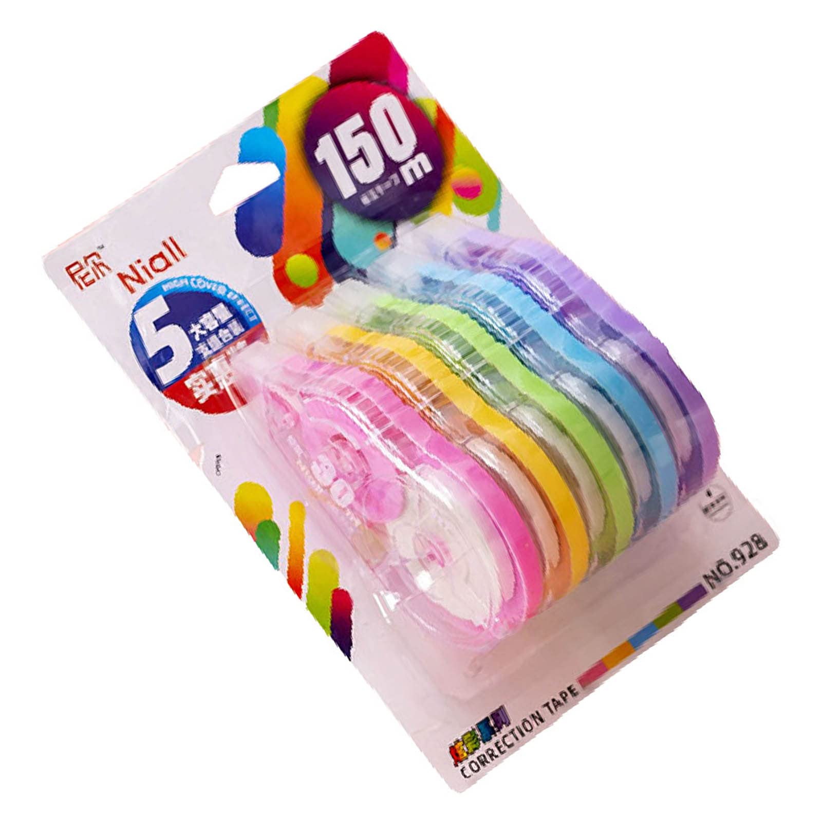 Nastro Correttore A Nastro - 30 Metri X 5mm, Design A Penna, Facile Da Usare Per Ufficio E Scuola - Foto 4