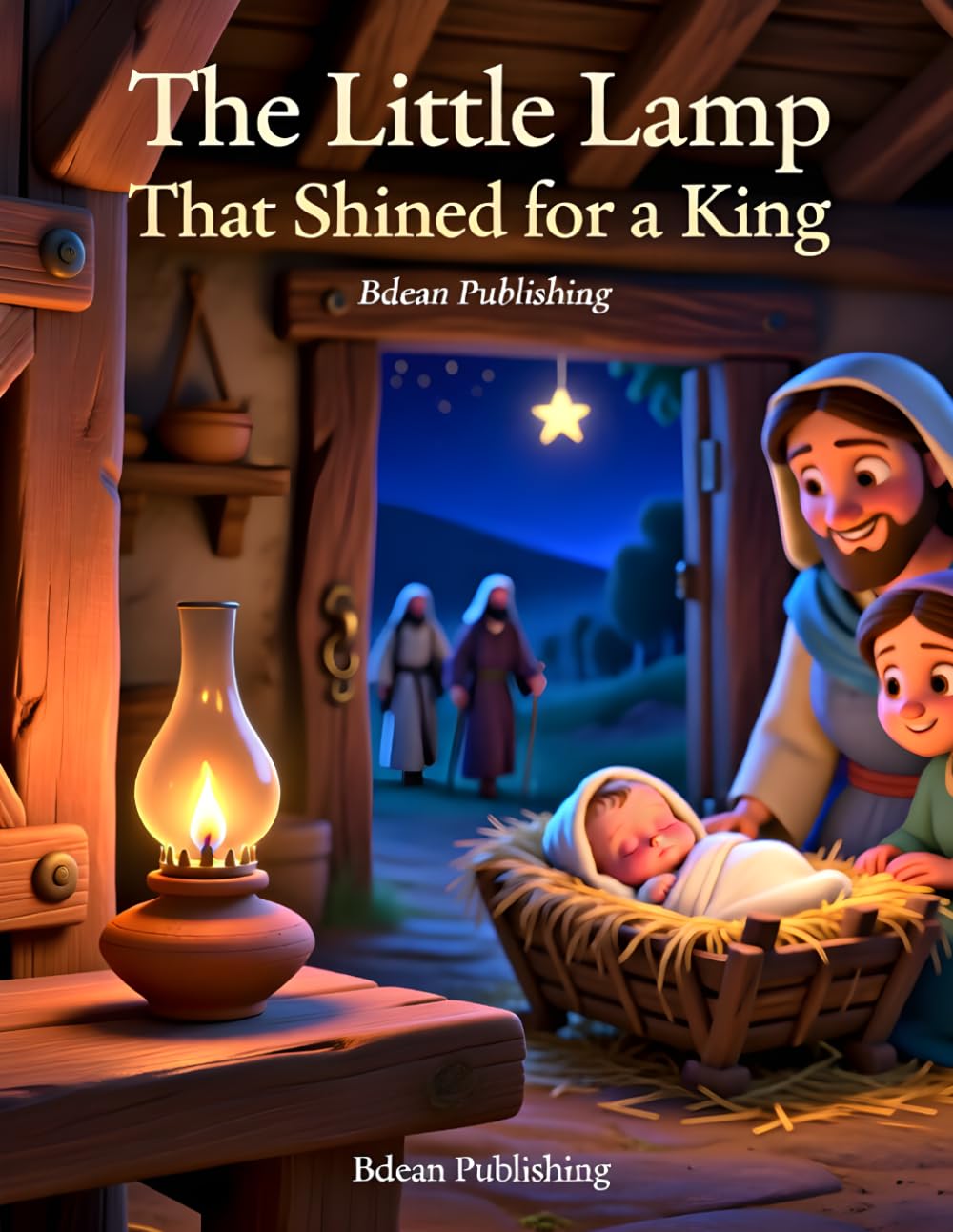 The Little Lamp That Shined for a King: A Christmas Bible Story About the Night Jesus Was Born