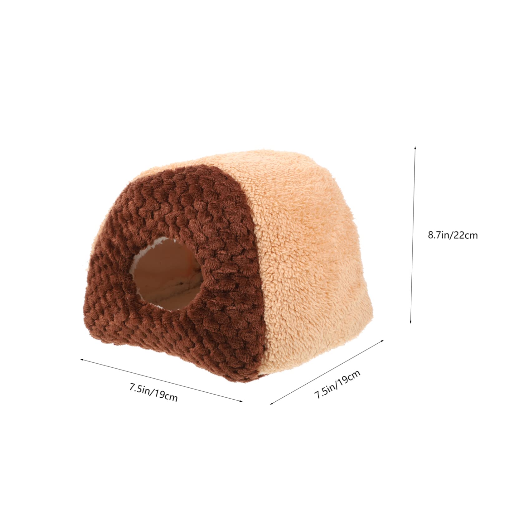Beaupretty 2piezas Cama Colgante Cálida para Hámster y Roedores Hamaca Acolchada para Ardillas Cobayas y Chinchillas Ganchos Metálicos para Facilitar El Colgado