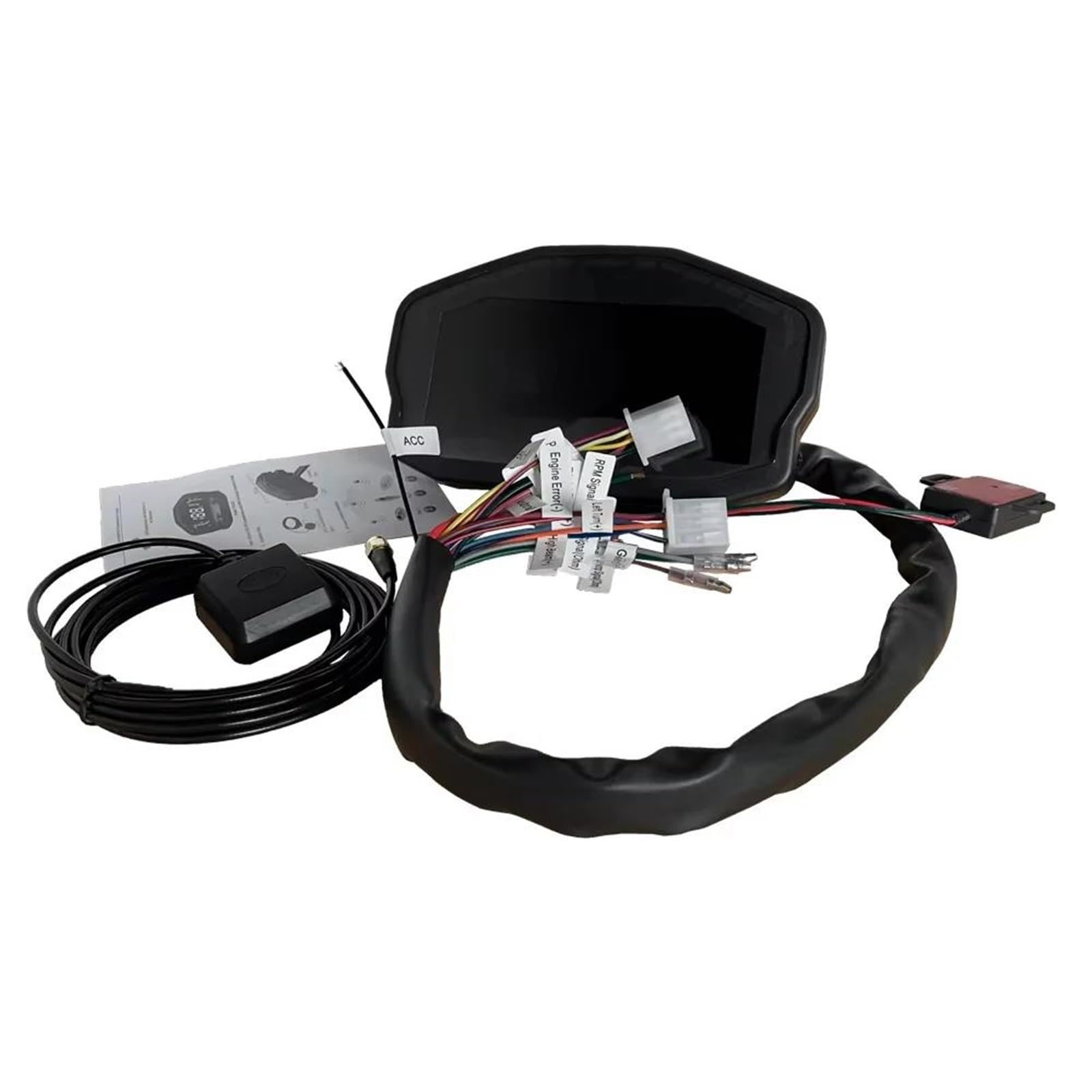 Compteur Vitesse GPS Avec Tachymètre RPM Niveau Carburant