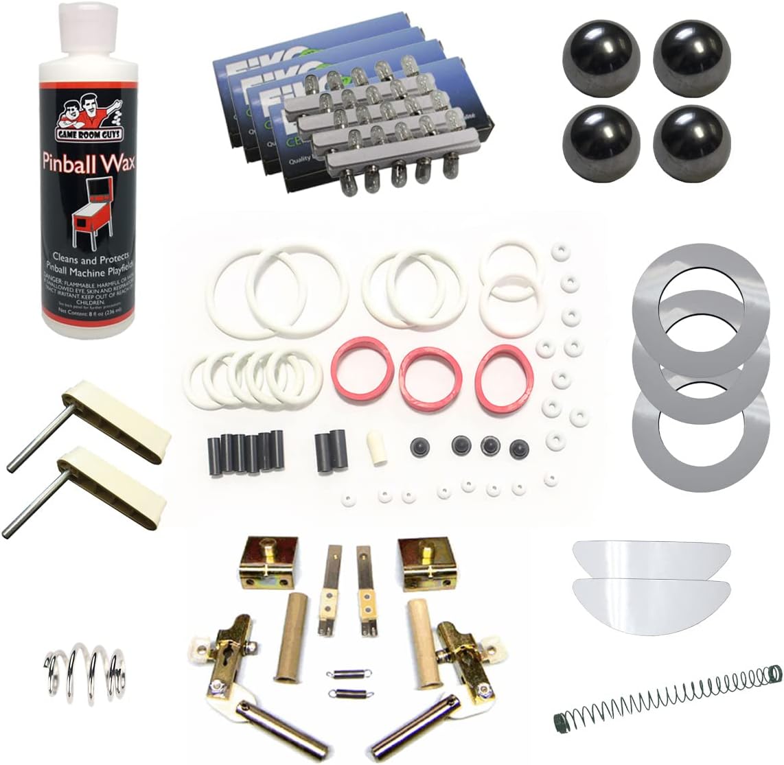 Game Room Guys 2011 Stern Tron Pinball White Premium Maintenance Kit