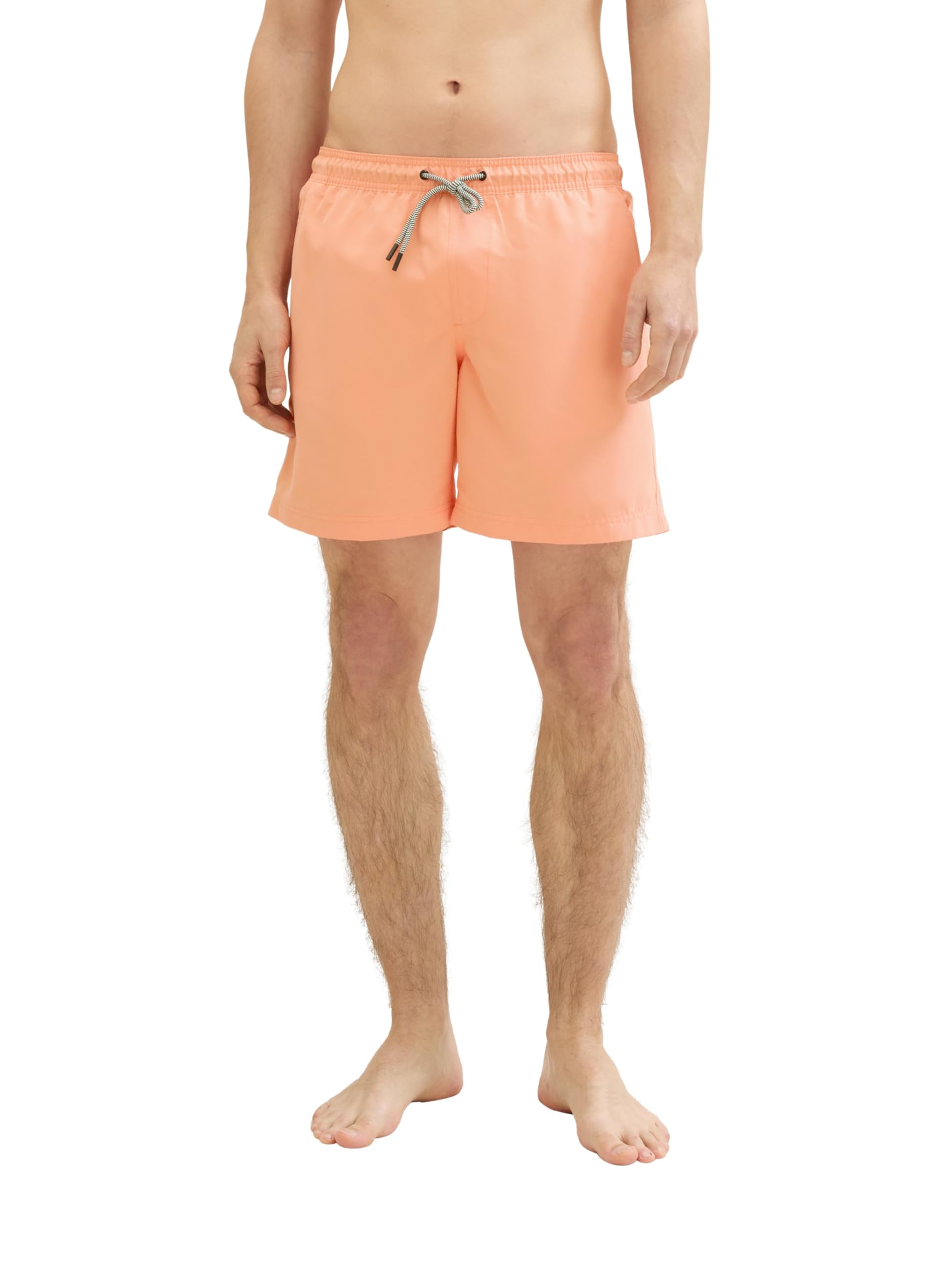 TOM TAILOR Denim Herren Basic Badeshorts mit Gummibund