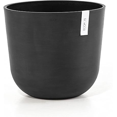 Ecopots Oslo Large Modern Durable 14" Flower Planter Pot