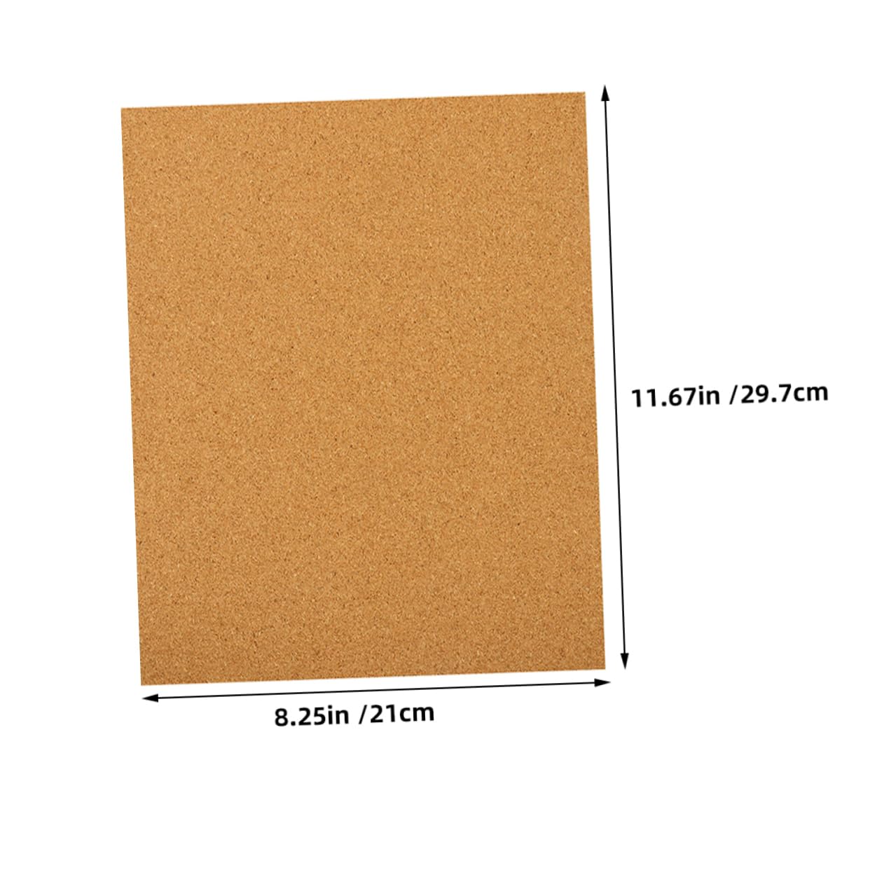 Gadpiparty 5pcs Self Adhesive Natural Cork Boards for Walls Noise Reduction and Sound Absorption Lightweight Decorative Backing for Home Office Coasters and Decoration
