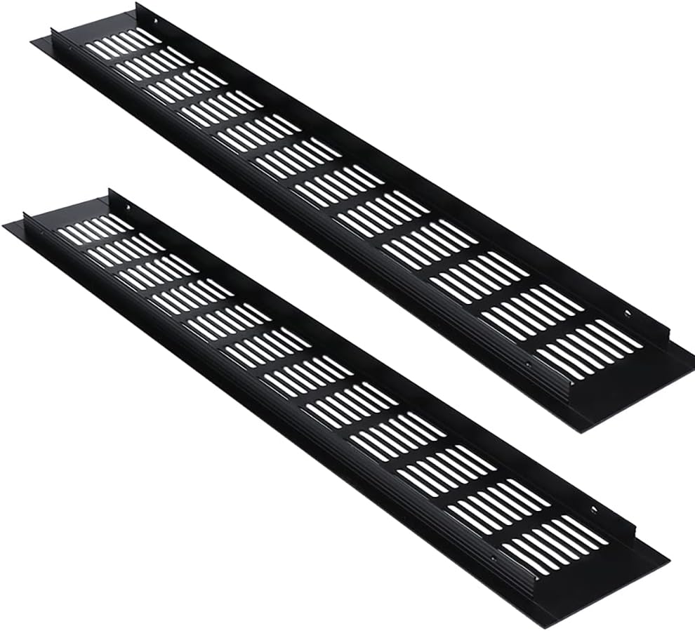 Kitchen/Bedroom Vent Grill/Air Grate Plinth/Worktop Heat 500 x 86 mm