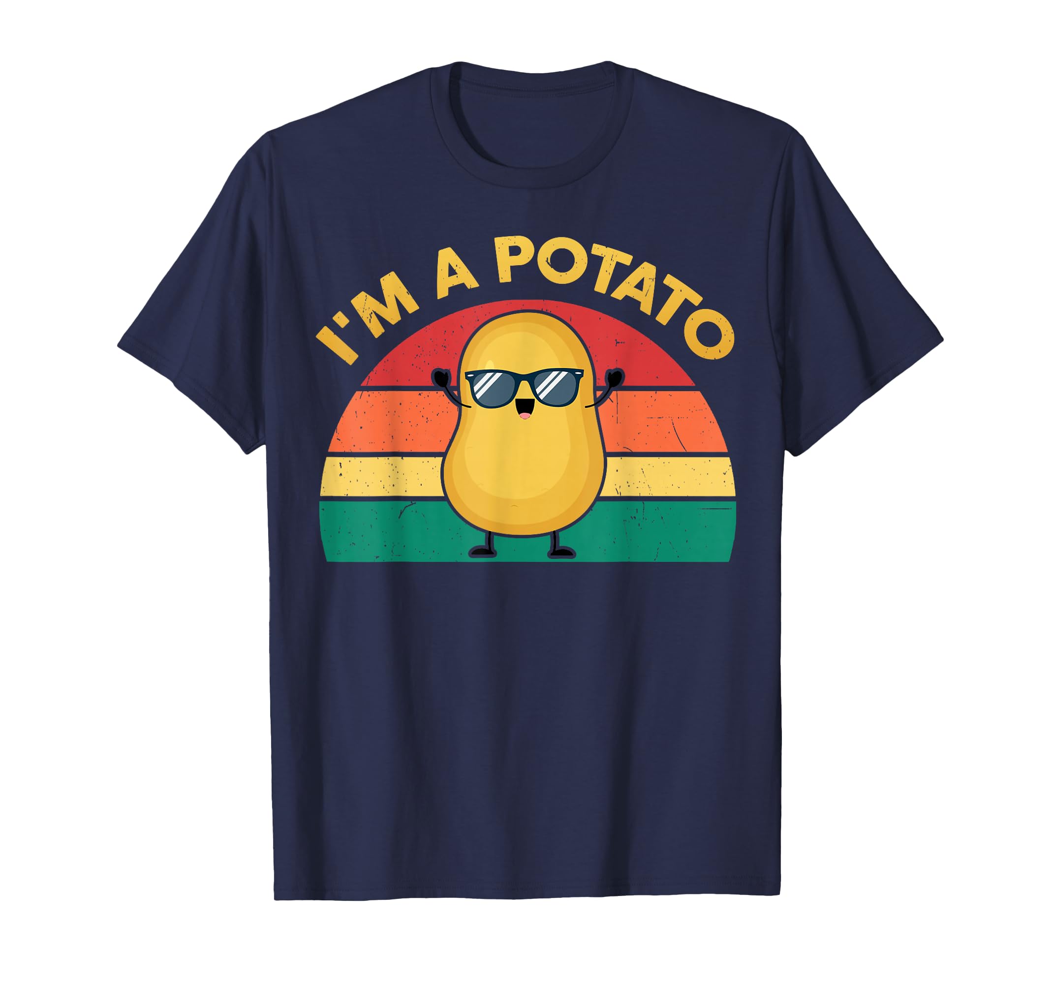 Funny I'm A Potato-Shirt Kids Boy Girl Toddler Cute Graphic T-Shirt
