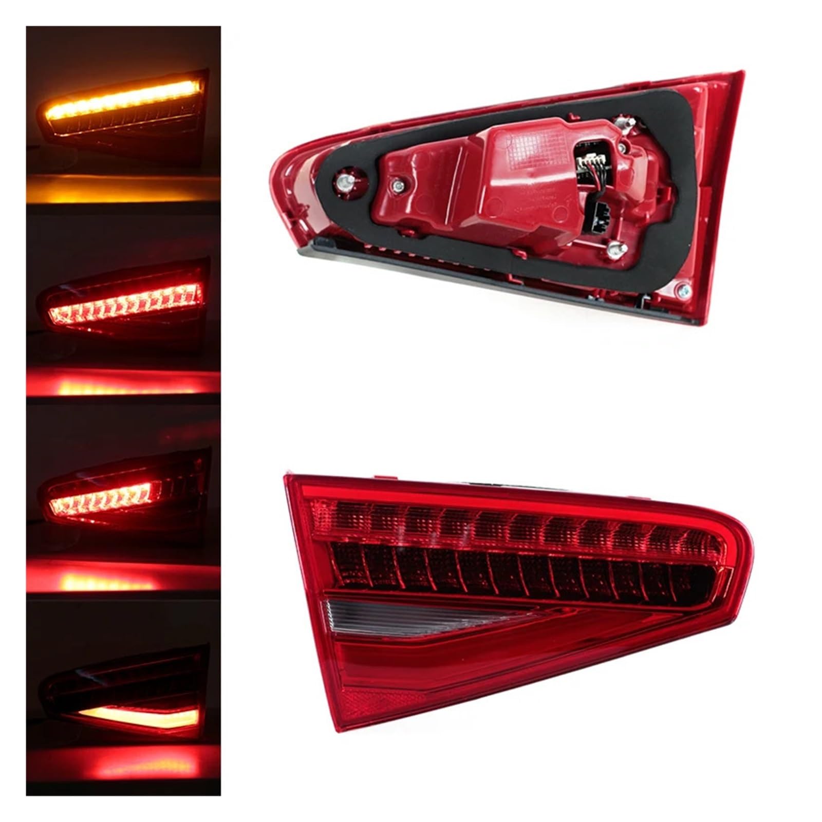 Conjunto piloto trasero coche Luz Trasera De Coche Para A4 B8.5 2013-2016 A4L Conjunto Freno LED Señal 8K5945095A 8K5945094A Reemplazo Accesorios