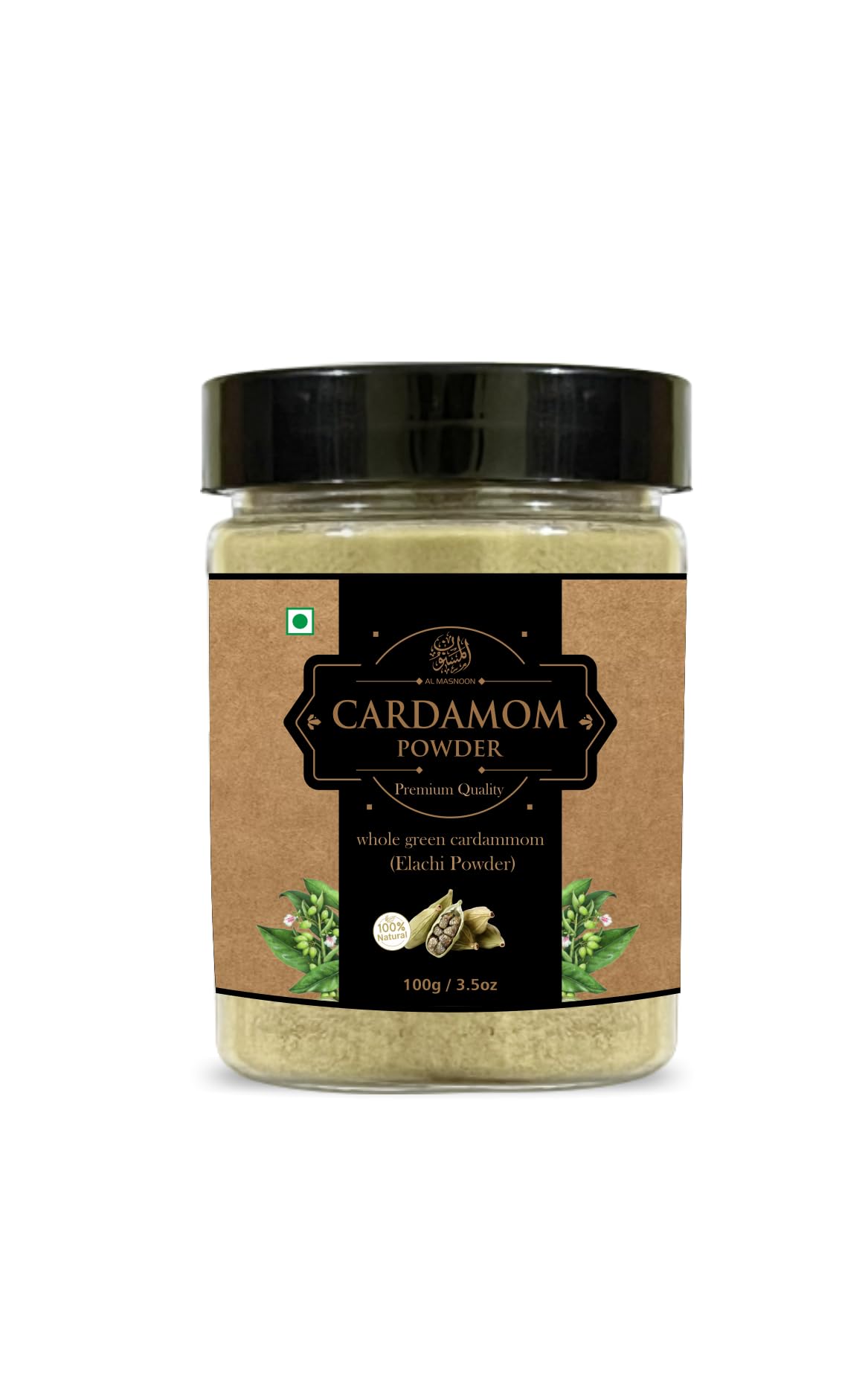 AL MASNOON Green Cardamom powder/Hari elaichi Powder / 100% Pure & Patural / 100 GMS (B095HSXQWH) Amazon Price History, Amazon Price Tracker