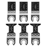 MTB206 6-Piece Oscillating Multi-Tool Bi-Metal Wood and Metal Cutting Blade Set