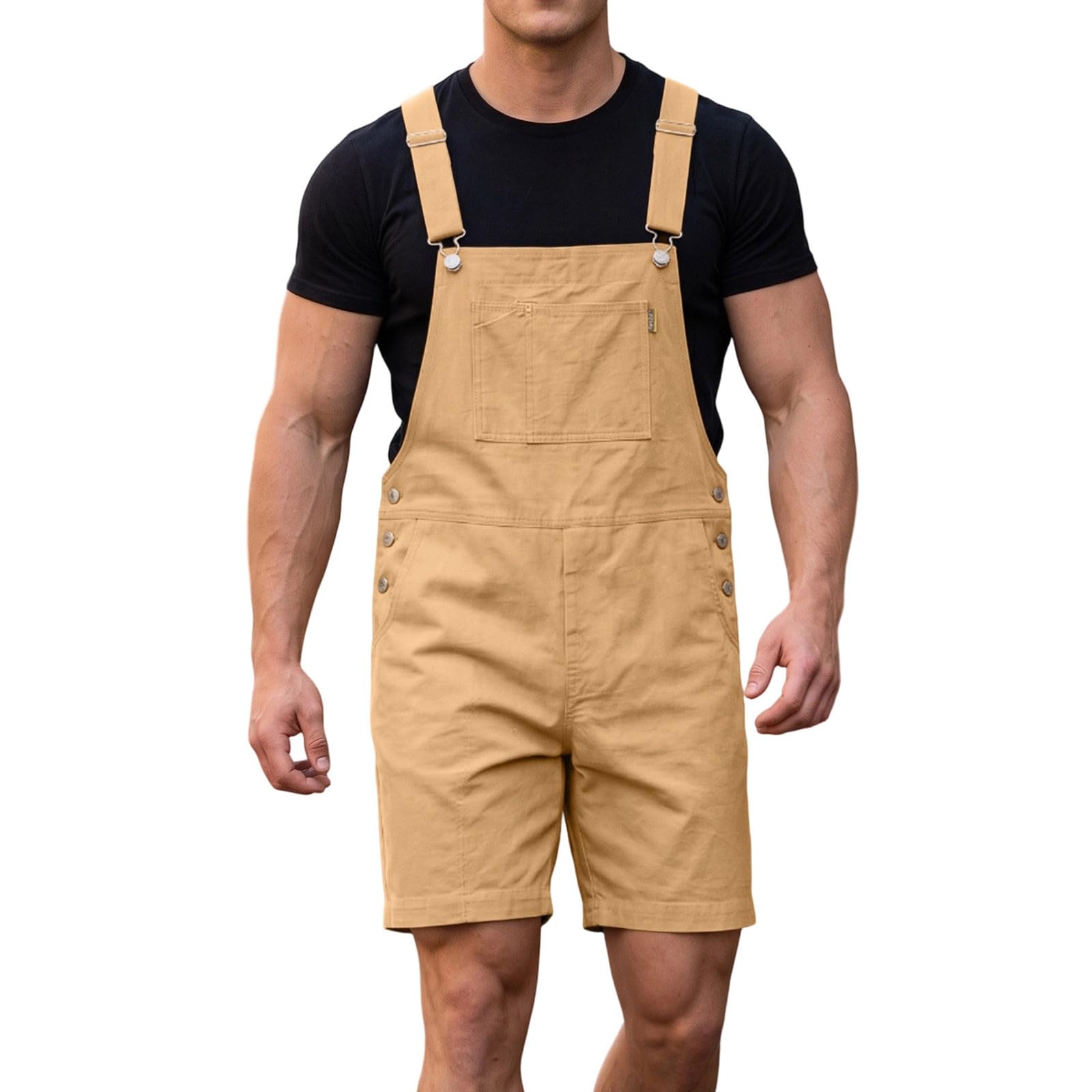 Mono de Verano con Estampado gráfico y Shorts de Tirantes Informales para Hombre, Vacaciones de Verano patrióticas, Playa, Festivales y Tiempo Libre