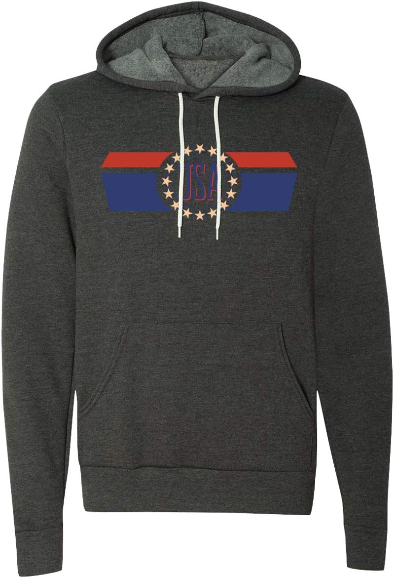 Mato & Hash USA Hoodie, Unisex Graphic Sweatshirts, Patriotic Hoodies