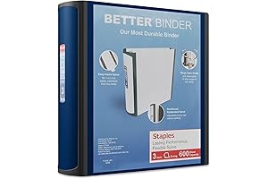 Staples Better Binders: The Durable Solution for Your Organization Needs