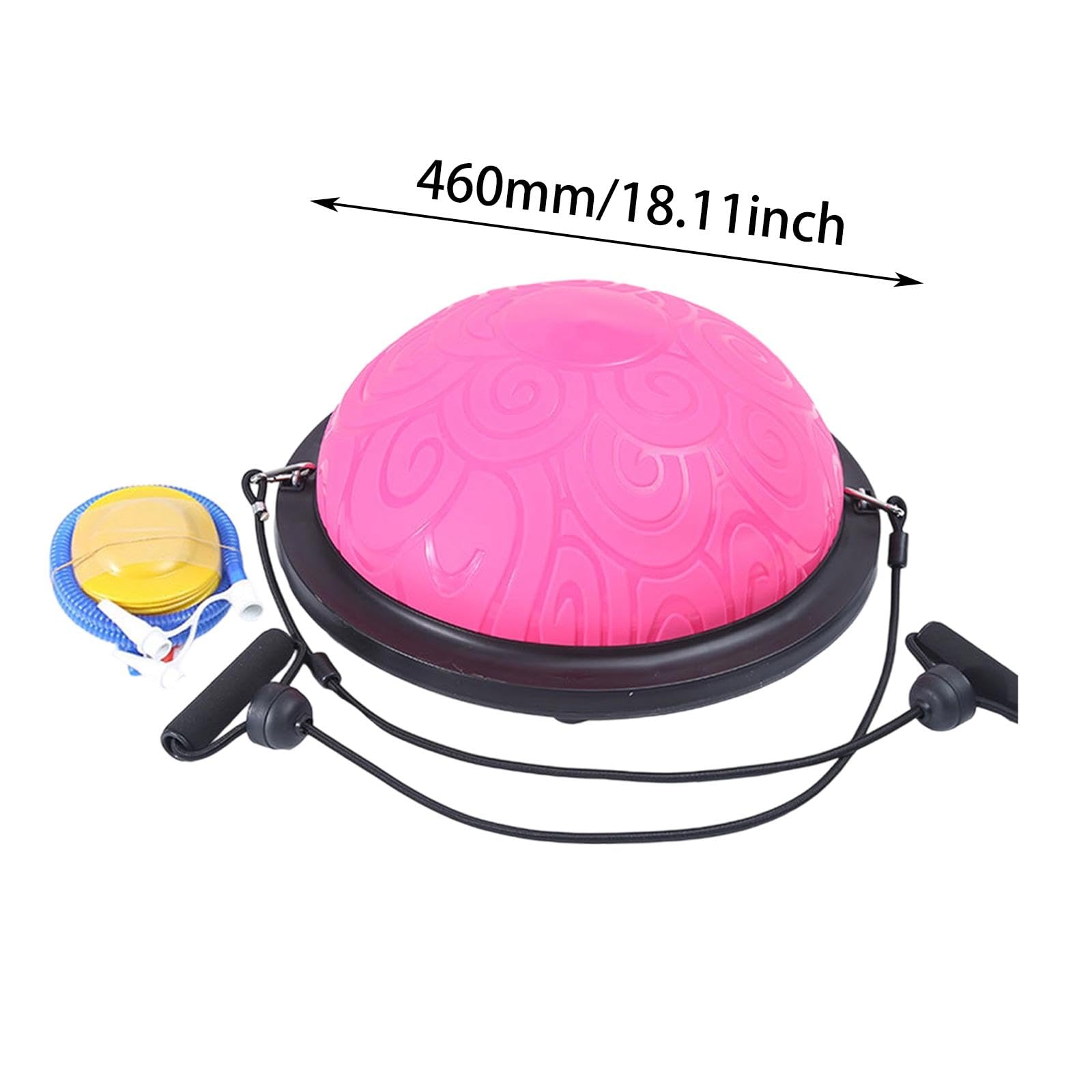 Gralara Gleichgewichtsball Balance Halber Gymnastikball Trainingsgerät mit Starker Tragfähigkeit für Abwechslungsreiches Training für Alle Fitnessleve