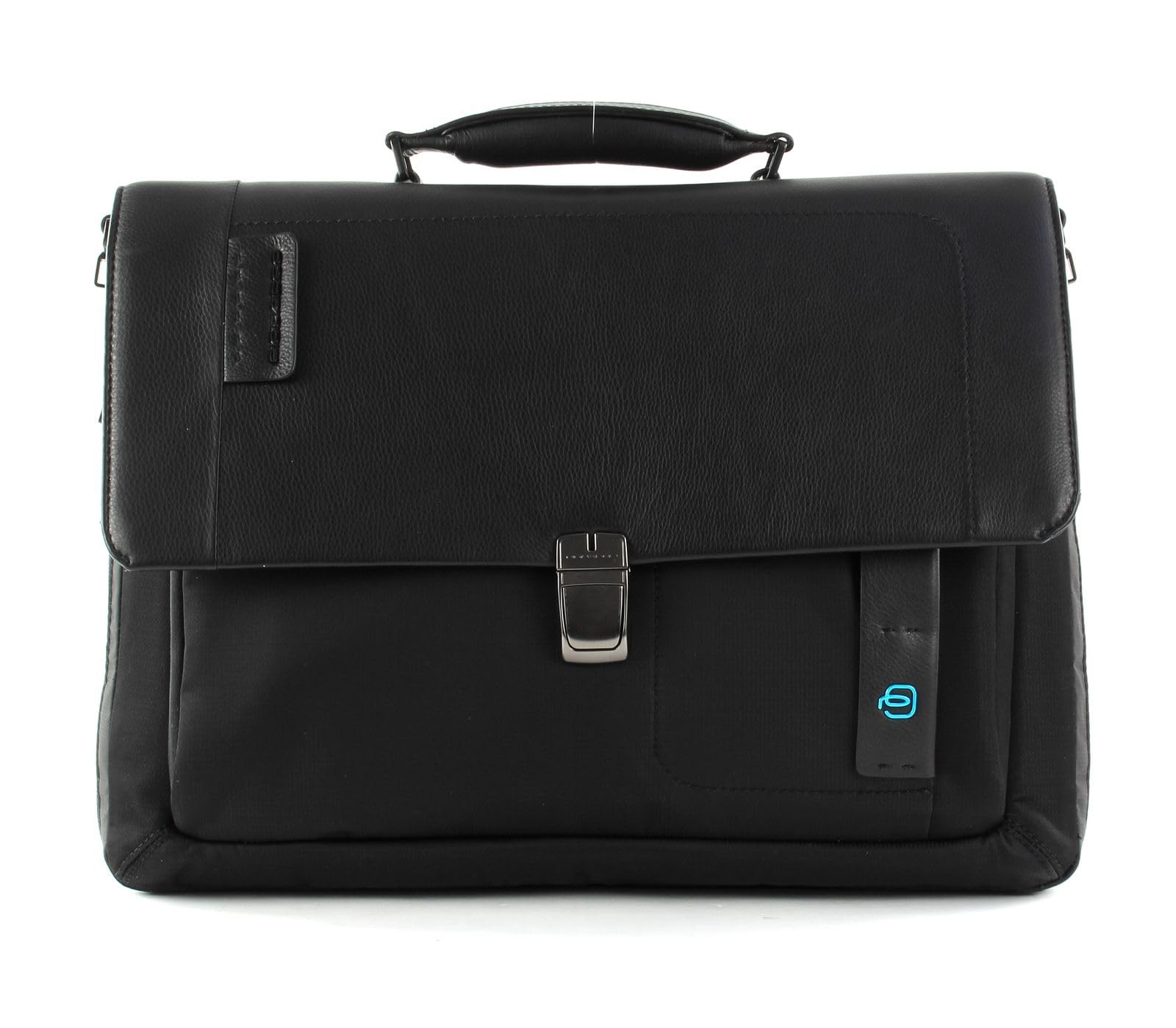 PIQUADRO Men's P16 Laptop Folder, Chevron/Black, Taglia unica