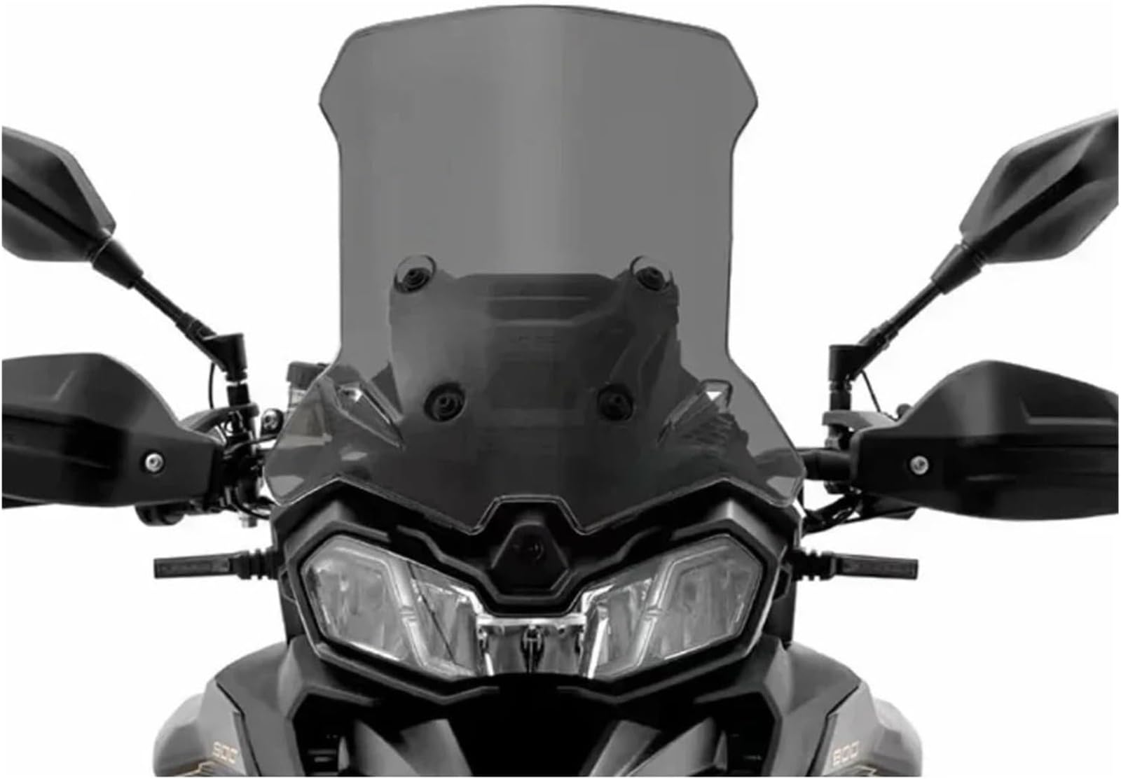 Parabrezza Per Moto Per VOGE Per Valico DSX 900 900DSX DS900X Deflettore Antivento Con Modifica Rialzata Regolabile Parabrezza(H10CM W4CM1)