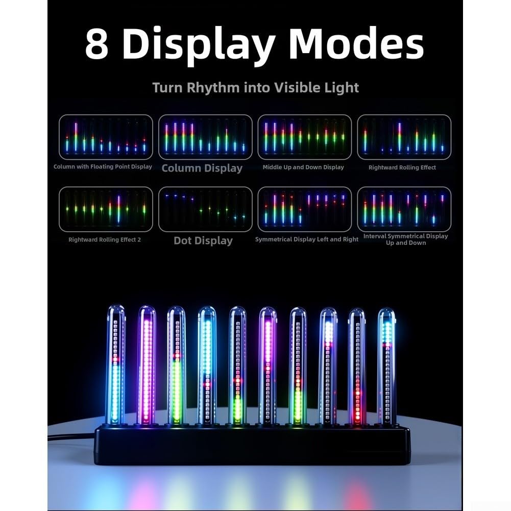Barre lumineuse de chambre de jeu Musique Réactive