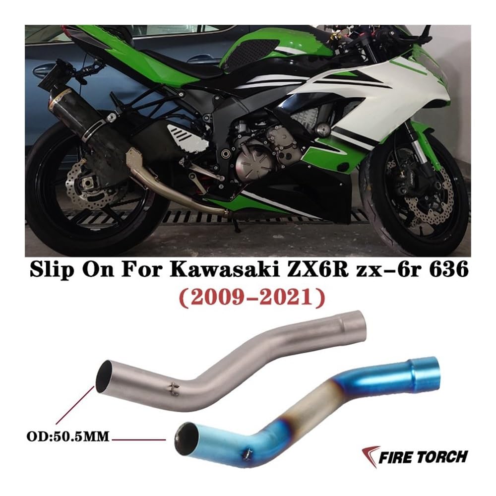 ※購入予定品 オートバイの排気管削除触媒ミドルリンクチューブスリップオンマフラー