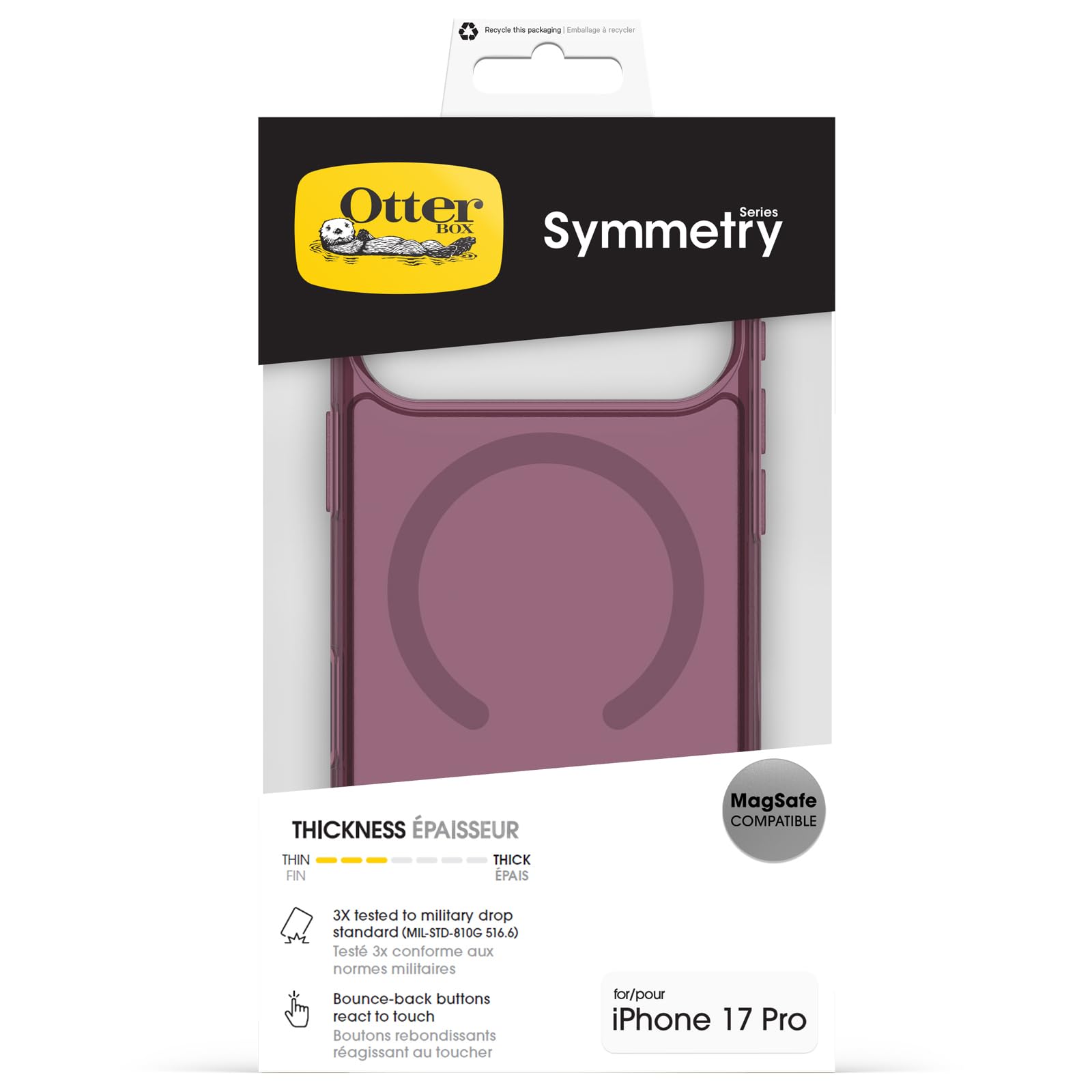 OtterBox Symmetry Series MagSafe Hoes voor iPhone 16 Pro Max