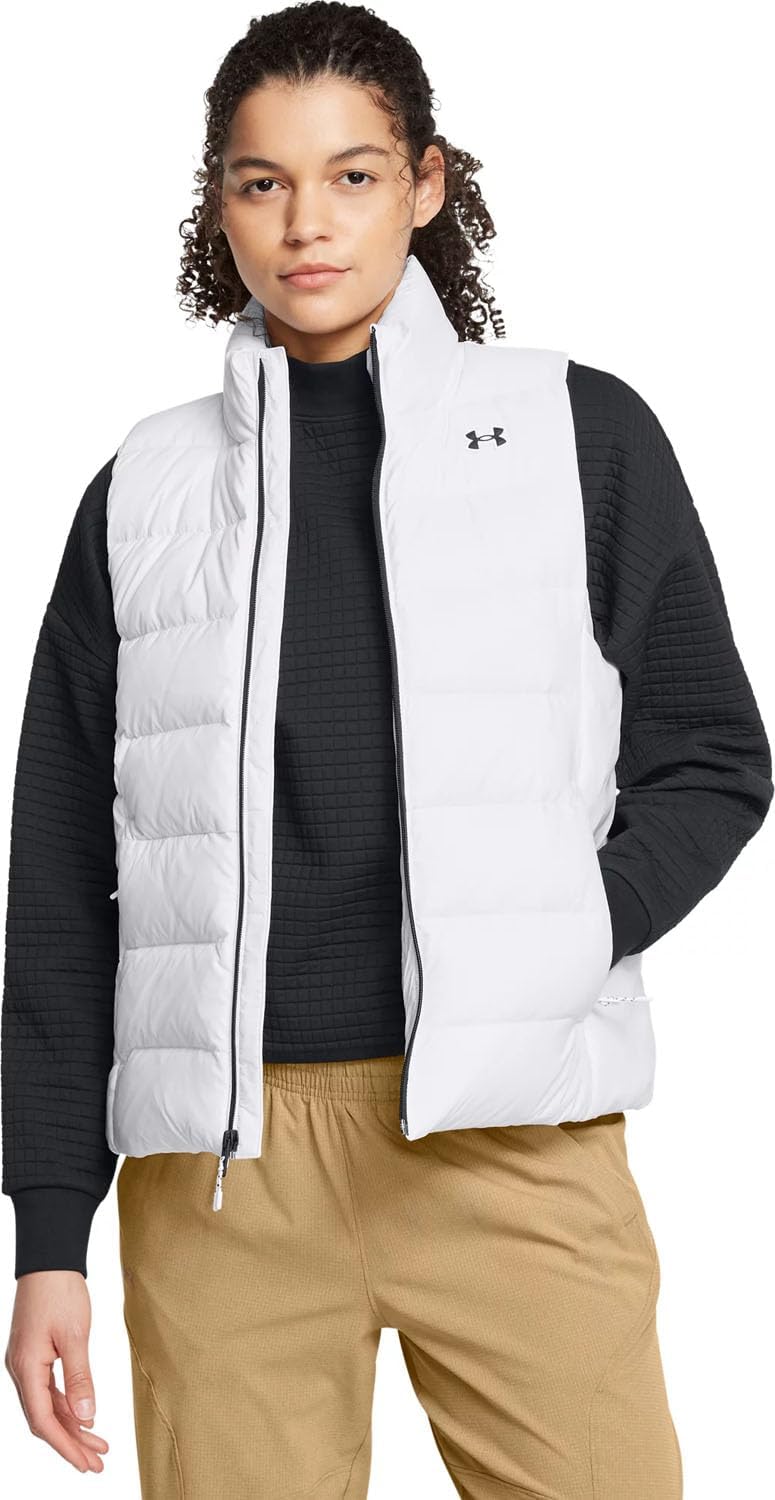 Under Armour 1385853100MD Legend Down Vest WHT MD