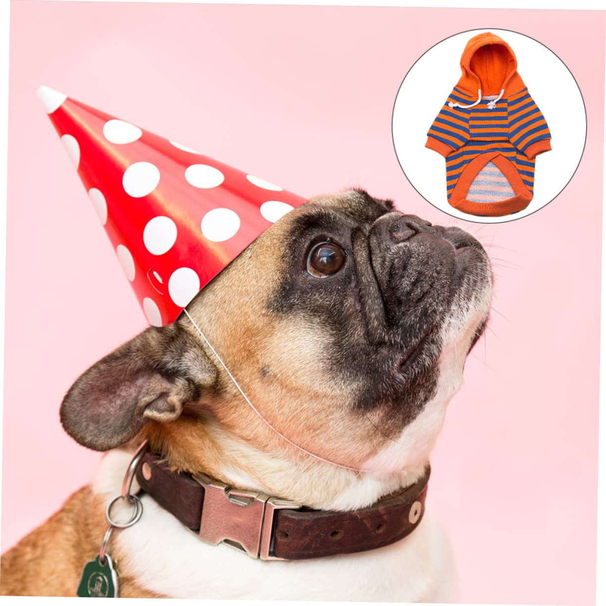 BESPORTBLE 3pezzi Maglietta Strisce Per Cani Cotone Traspirante Abbigliamento Per Animali Domestici Per Occasioni Speciali e Attività All Aperto Comoda e Alla Moda Varie Taglie
