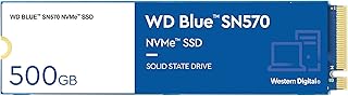 WD-BLUE SN570 500GB M.2 2280 PCIe Gen3 NVMe up to 3500 MB/s read speed