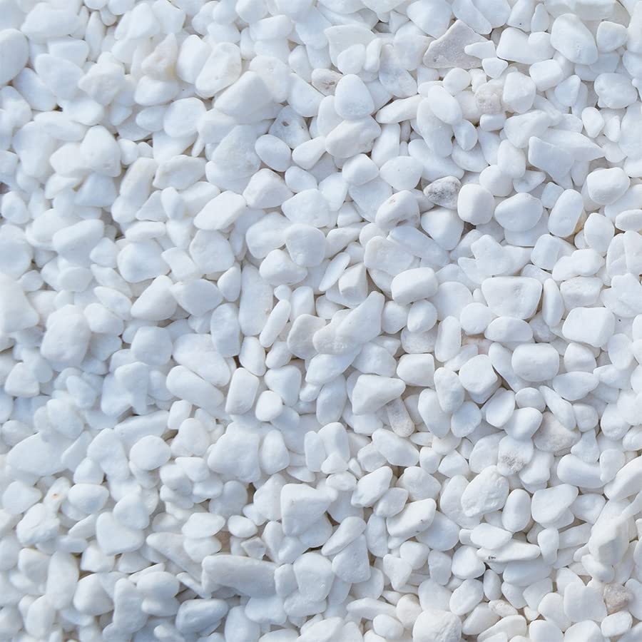 【新品】玉砂利 白 200kg 砂利 庭 砂利石 敷石 玉石 白 外構 防犯 楽天市場】【ポイント3倍&送料無料】 防犯砂利 白玉石 20mm