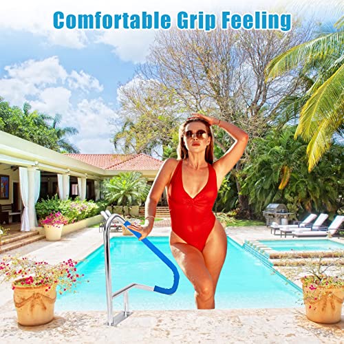 Barandal para piscina 55" x 32" acero inoxidable miniatura 3