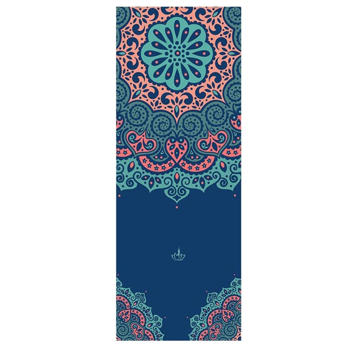 Morbuy Toalla de Yoga Antideslizante Toalla, Esterilla de Yoga para Viajes Plegable Secado para Caliente Yoga Toalla Microfibra Antideslizante