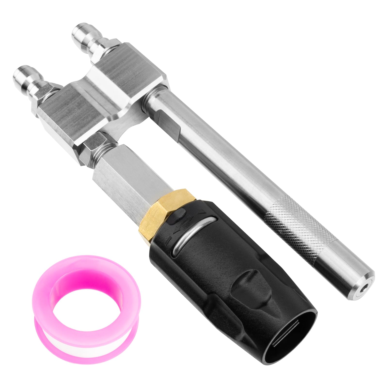 Apopip Pressure Washer M5 Twist Nozzle Shooter Tip for Ladder Saver 3-7 GPM 1/4” Quick Connect