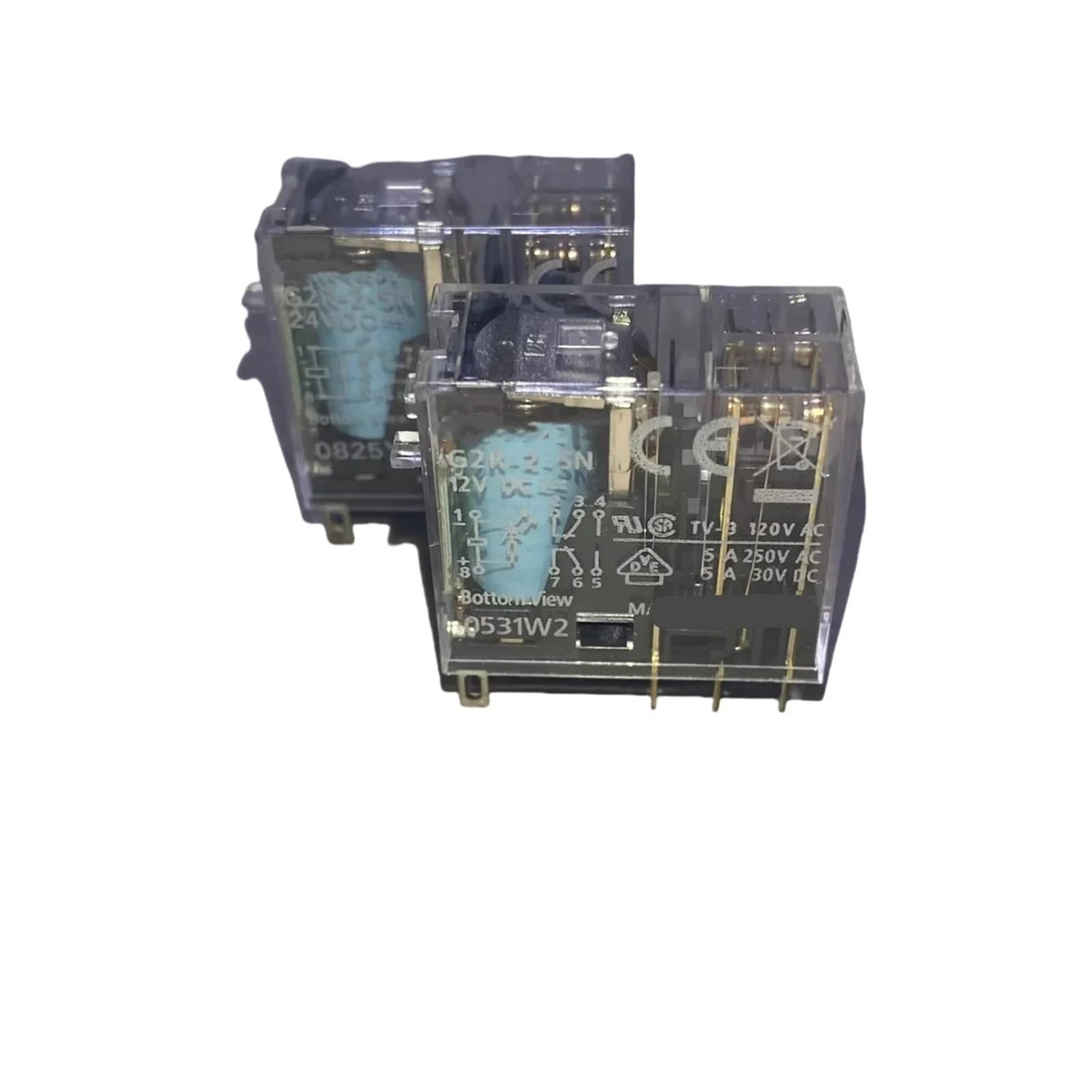 AARTERZZA 5PCS Relay G2R-2-SND 12VDC