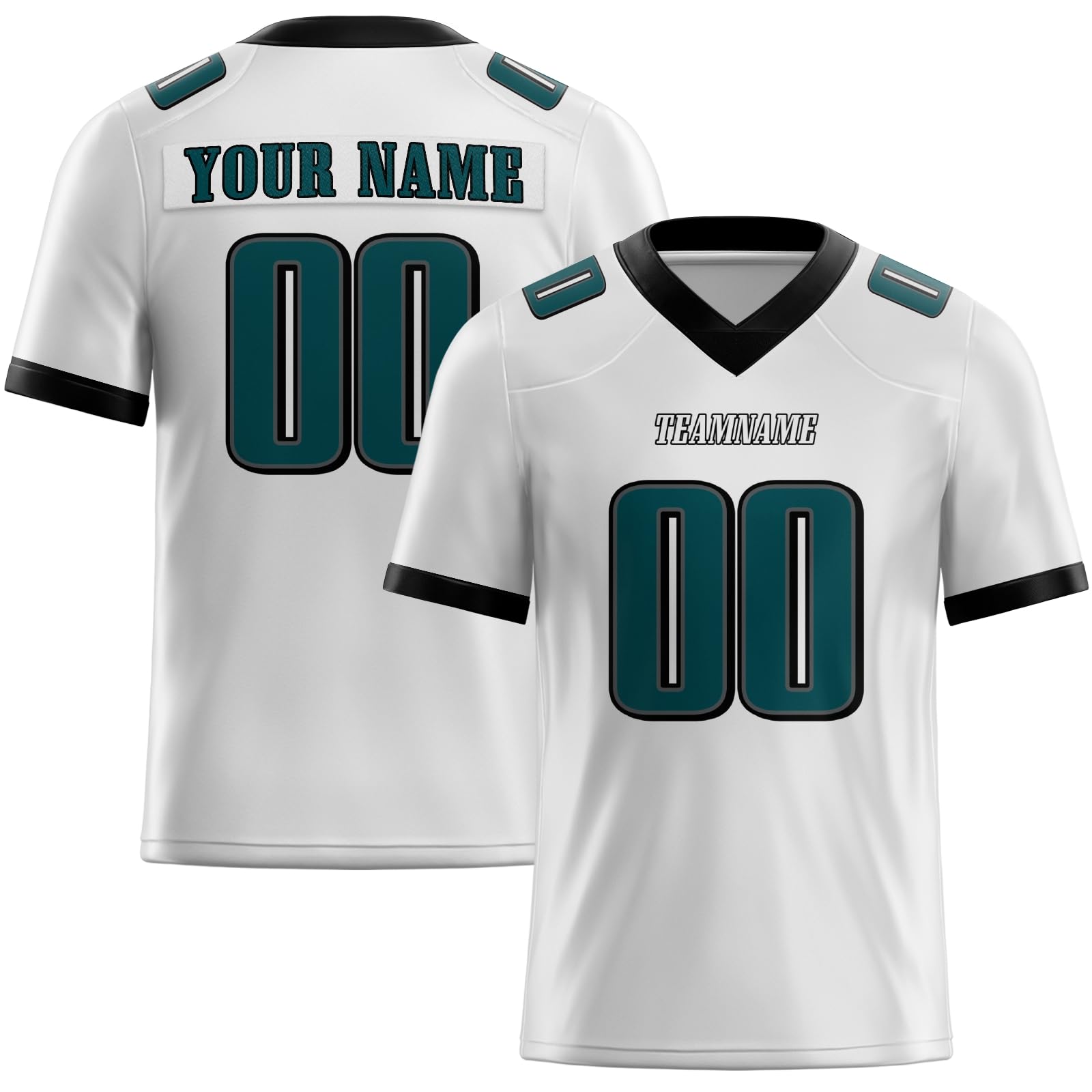 Custom Rugby Jersey Personalized Football Uniforms Stitched Printed Team Name Number Logo for Men Women Kids