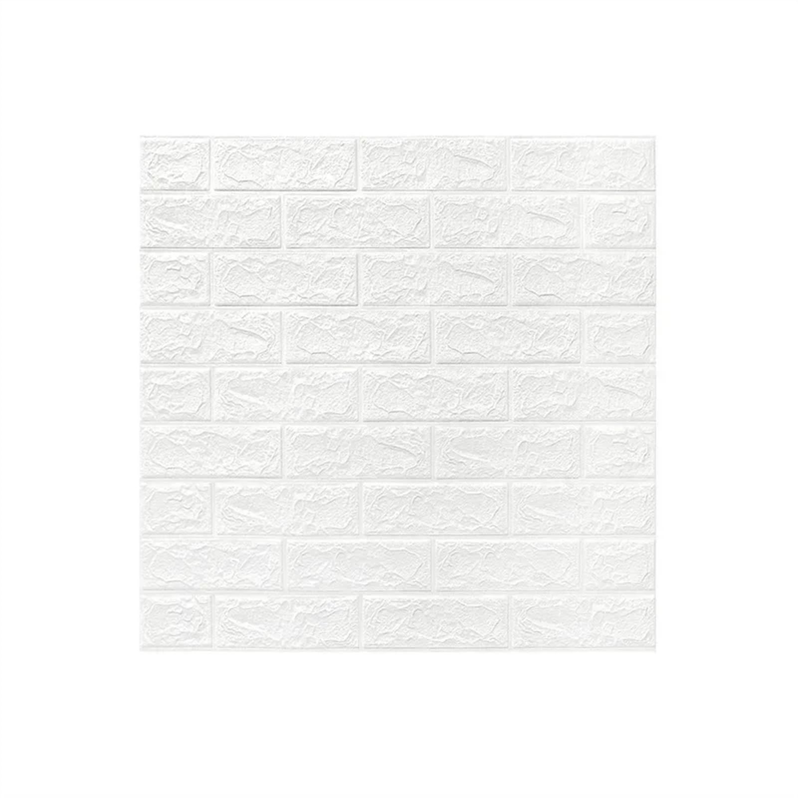 Pared 3d,Ladrillo 3d Adhesivo Pared Papel tapiz, fondo, azulejos de pared, decoración sala estar, pegatinas del hogar(35 38.5cm-01,30PCS)
