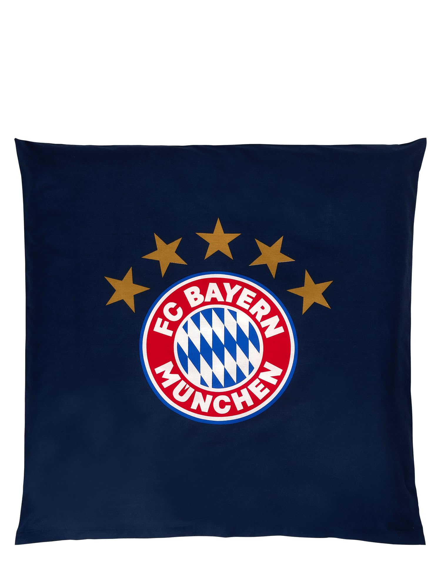 FC Bayern München Bettwäsche Glow in The Dark I 135x200 I Navy I Fußball
