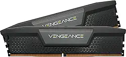 CORSAIR Memória de computador Vengeance DDR5 RAM 32GB (2x16GB) 6400MHz CL36 Intel XMP iCUE compatível - Preto (CMK32GX5M2B6400C36)