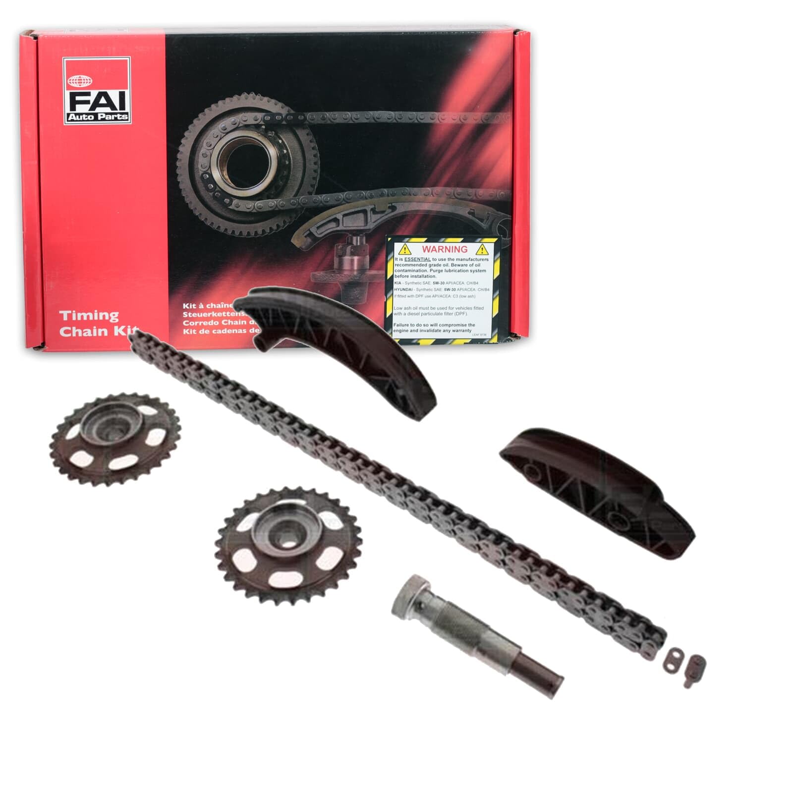 FAI AutoParts Kit di distribuzione Chaîne TCK227NG