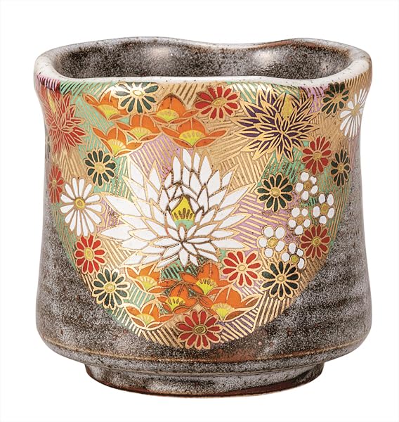Kutani Iwataya Tea Cup and Gold Flower Jam K9-700