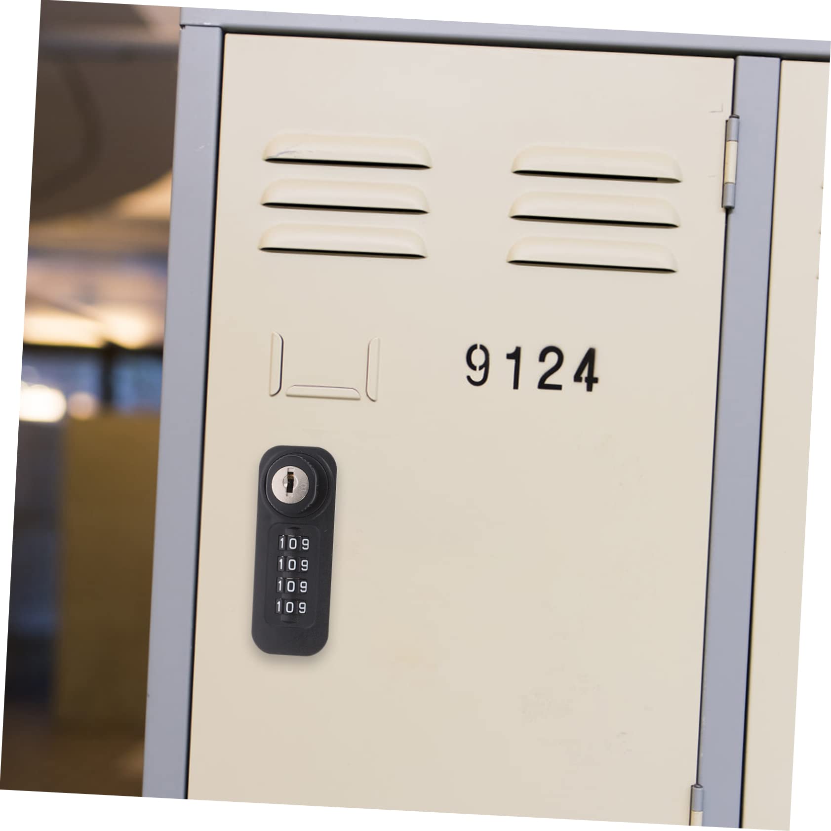 Angoily 3pièces Serrure à Mécanique Chiffres Pour Casiers Serrure Acier Pour Sécurité Renforcée Et Installation Facile