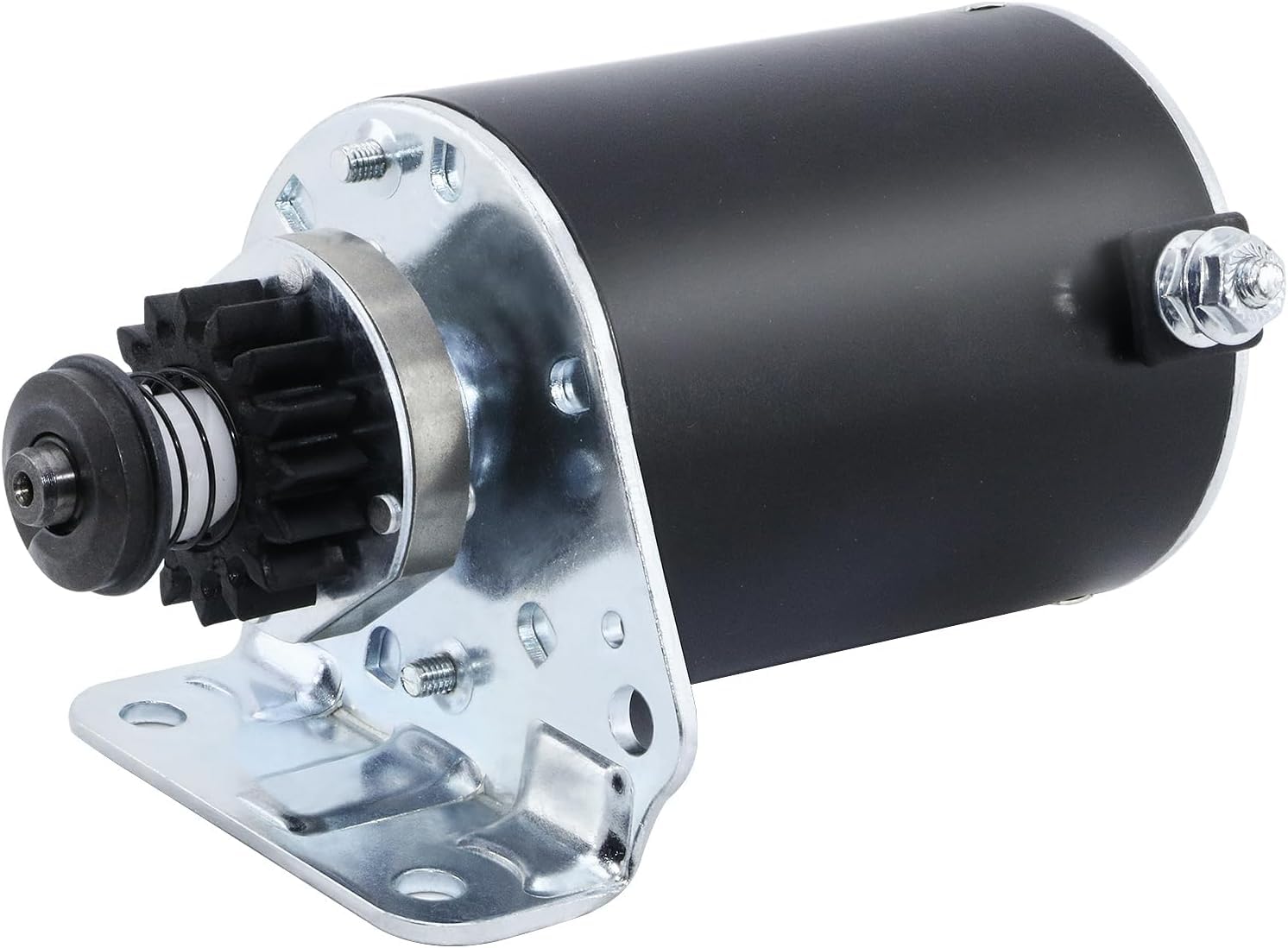 16Teeth Starter 5742 New Replacement for Briggs & Stratton 1972-2006 7HP-22HP, John Deere LA145 LA165 LA175, Cub Cadet, Lawn Mower, 497595 390838 AM122337 AM39137 41022003 SBS0001 LG497595 5742N Premium