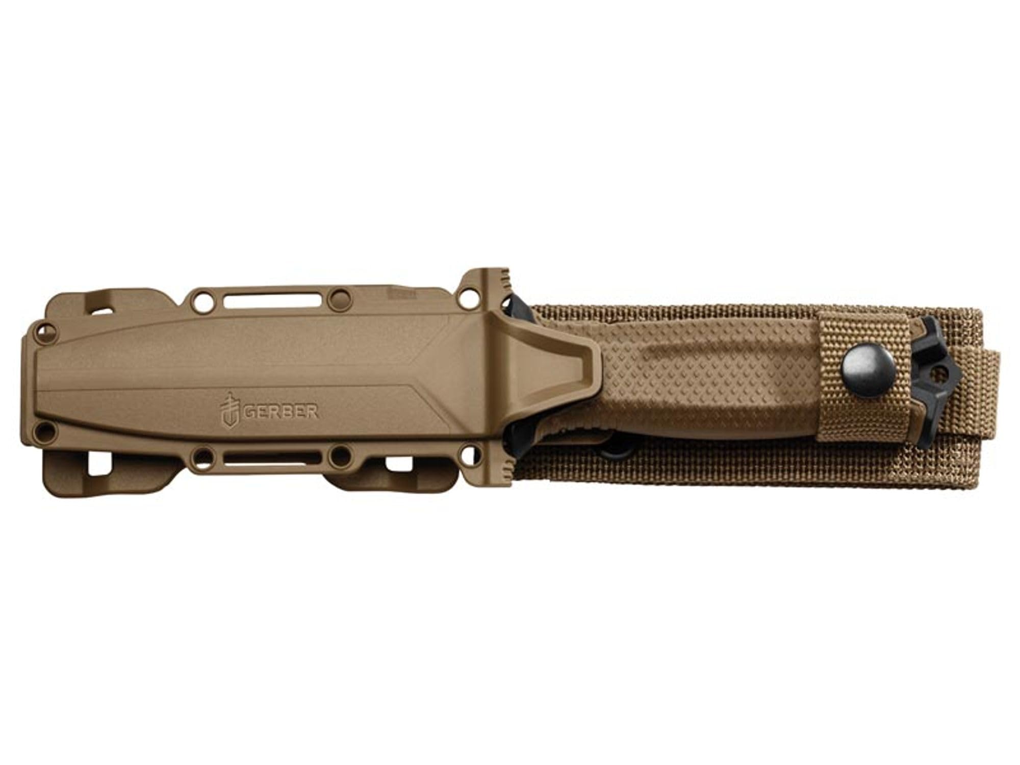 Gerber Messer mit glatter Klinge und Holster