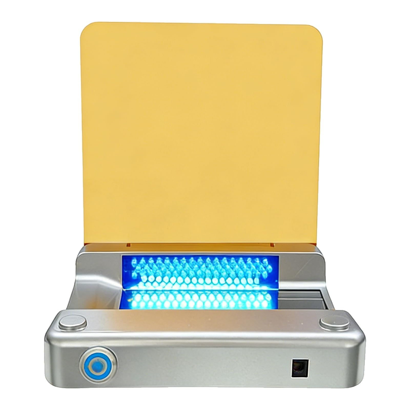 Transiluminador de laboratorio con intensidad LED ajustable e iluminación de matriz de doble cara para aplicaciones biológicas