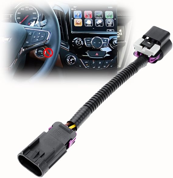 Auto Start Stop Eliminator/Disabler/Disable for 2014-2018 Chevy Malibu Impala Cruze Equinox & GMC Terrain & Buick Regal Encore Automatic Stop Start Bypass Engine Auto Shutoff Jumper Cable Harness