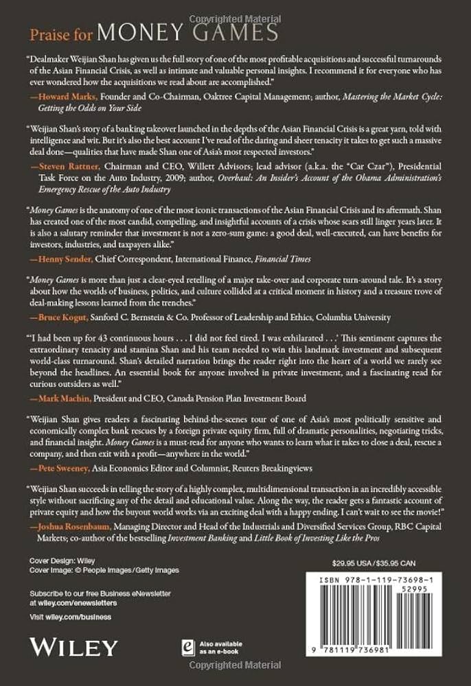 Amazon.com: Money Games: The Inside Story of How American