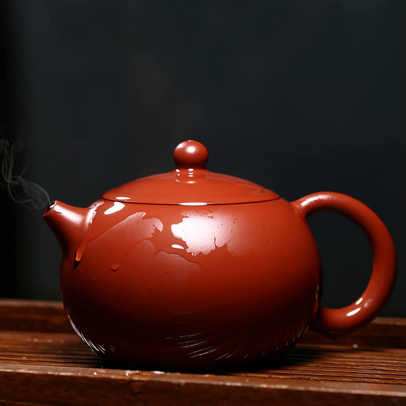 Service à Thé Gongfu En Argile Violette 220ml - Fait Main, Idéal Thé Vert, Noir, Oolong - Pour Bureau, Maison, Voyage