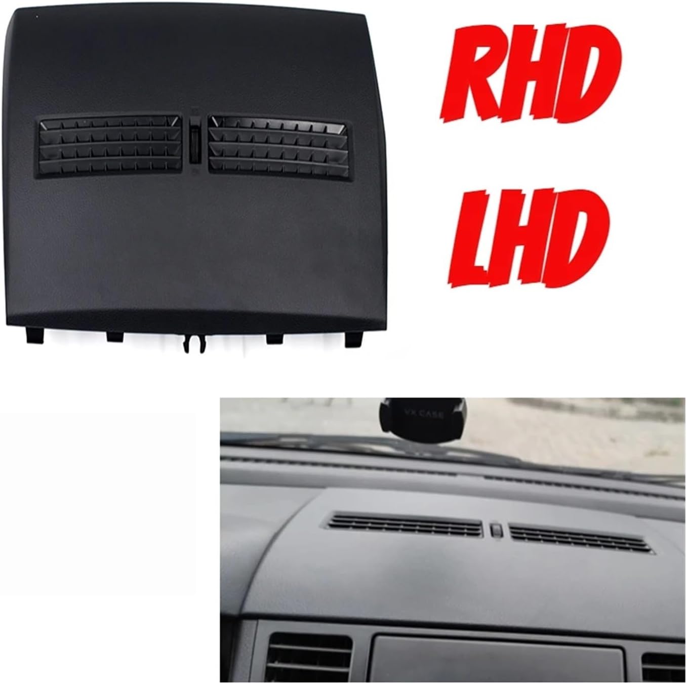 Car air conditioning outlets RHD or LHD Car Finisher-Instrument Panel Fit For Nissan Tiida C11 2005-2011 Front Dashboard Middle Air Conditioner Vent Outlet(E)