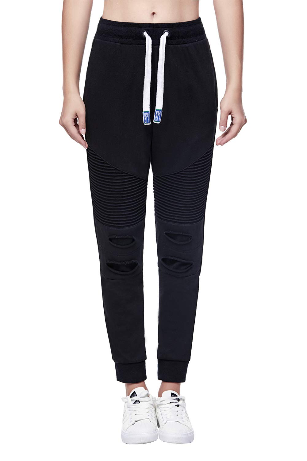 Extreme Pop Sweatpants for Women Joggers Athletic Essential Jersey Fleece Slim Fit Training Sweatpant Legging XS-XXL