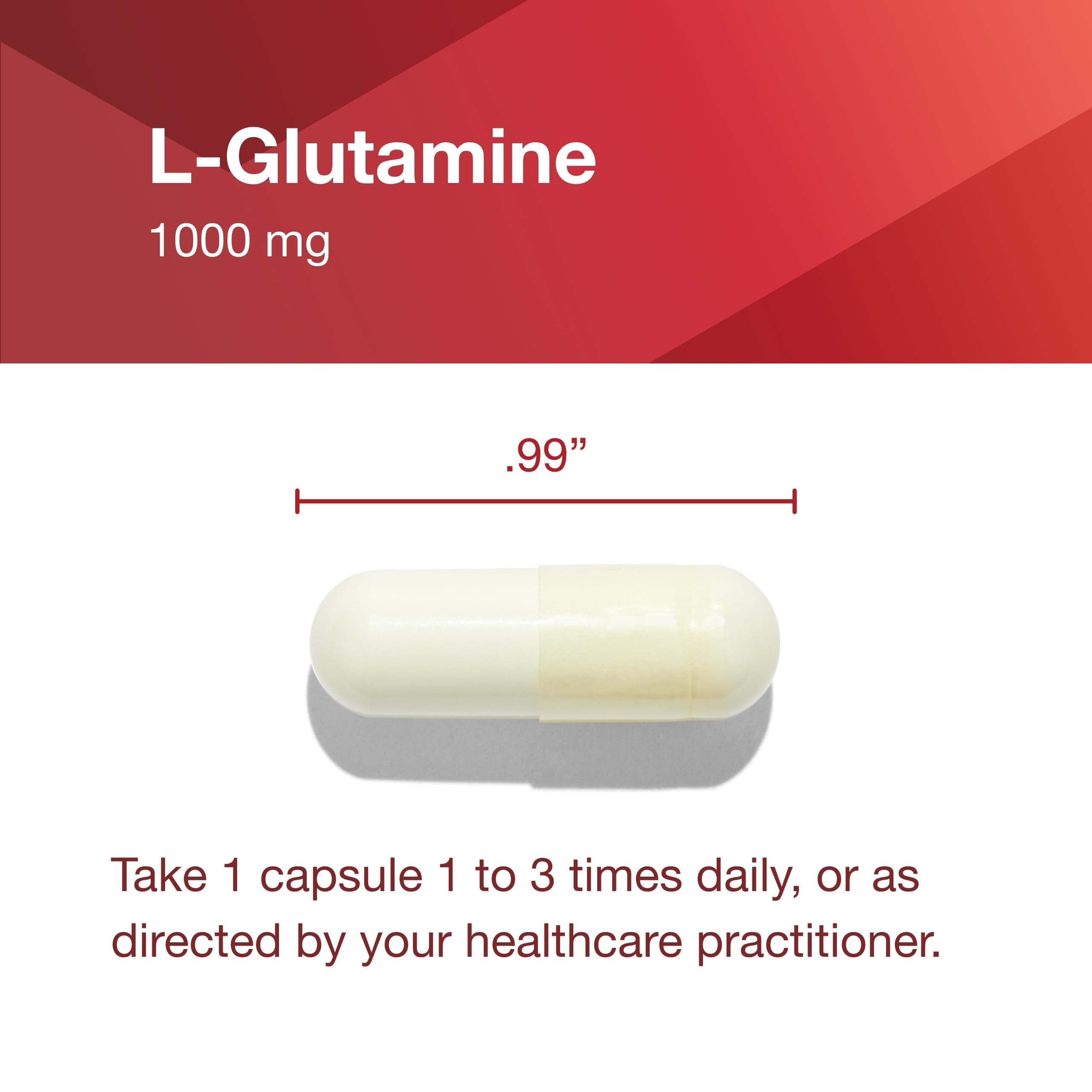 PROTOCOL FOR LIFE BALANCE L-Glutamine 1,000mg, Gut Health*, 120 Veg Caps — Amazon image 7