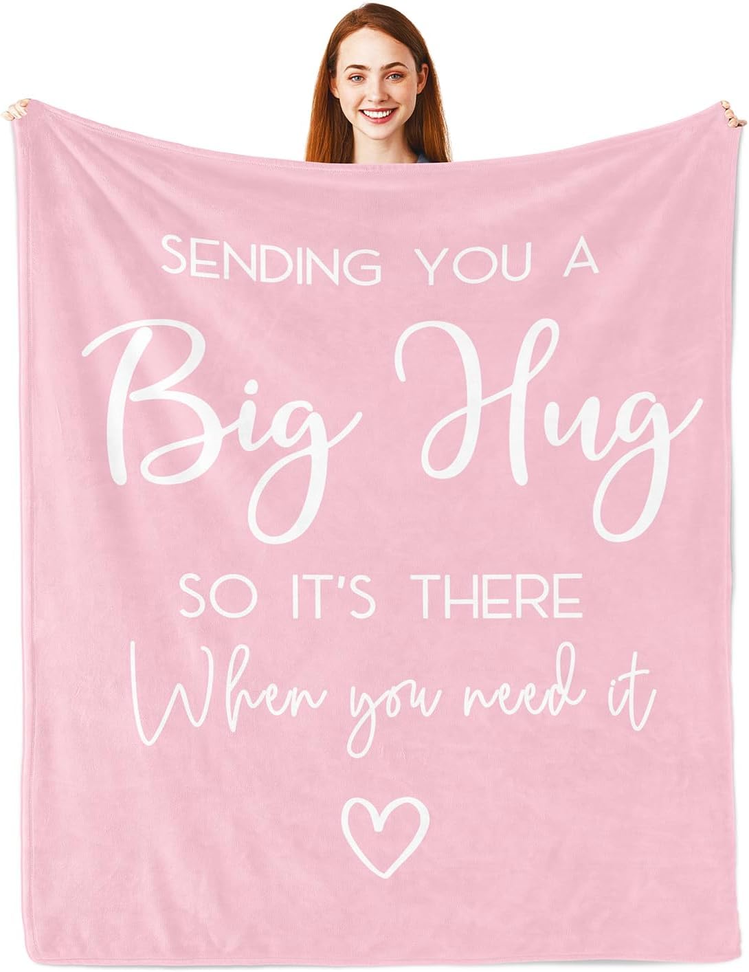 ACCZ Early recovery blanket，Get Well Gifts for Women, Care Gifts for Women, Inspirational Feel Better Gifts for Woman, Healing Hug Blanket, Thinking of You Gifts, After Surgery Gift 60"X50"
