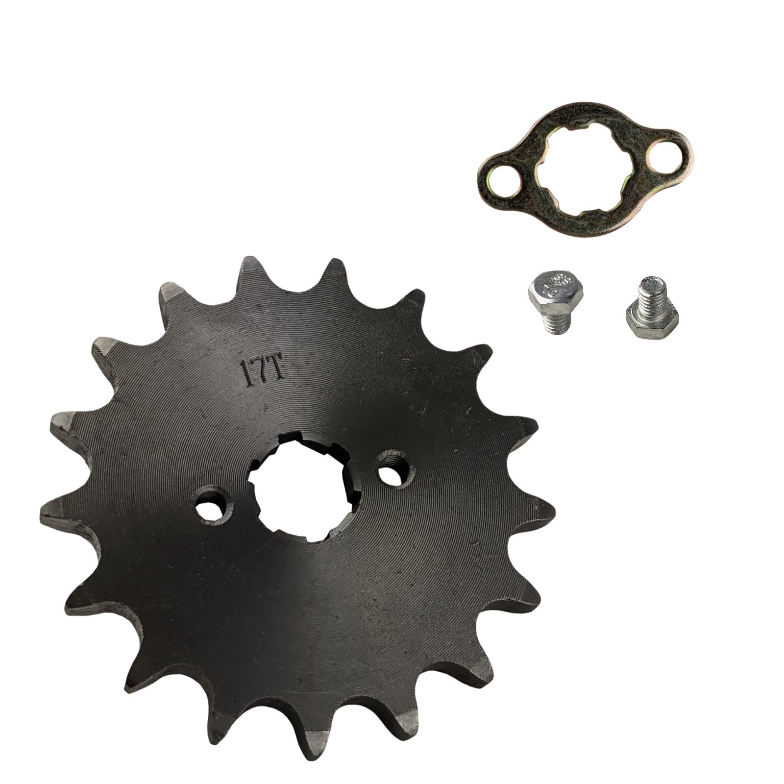 RedCap 530 17T 20mm Front Chain Engine Sprocket for GY6 150cc-250cc CG200 & CG250 Engines TaoTao Roketa Lifan Sunl SSR ATV Go Karts 4 Wheeler Quad