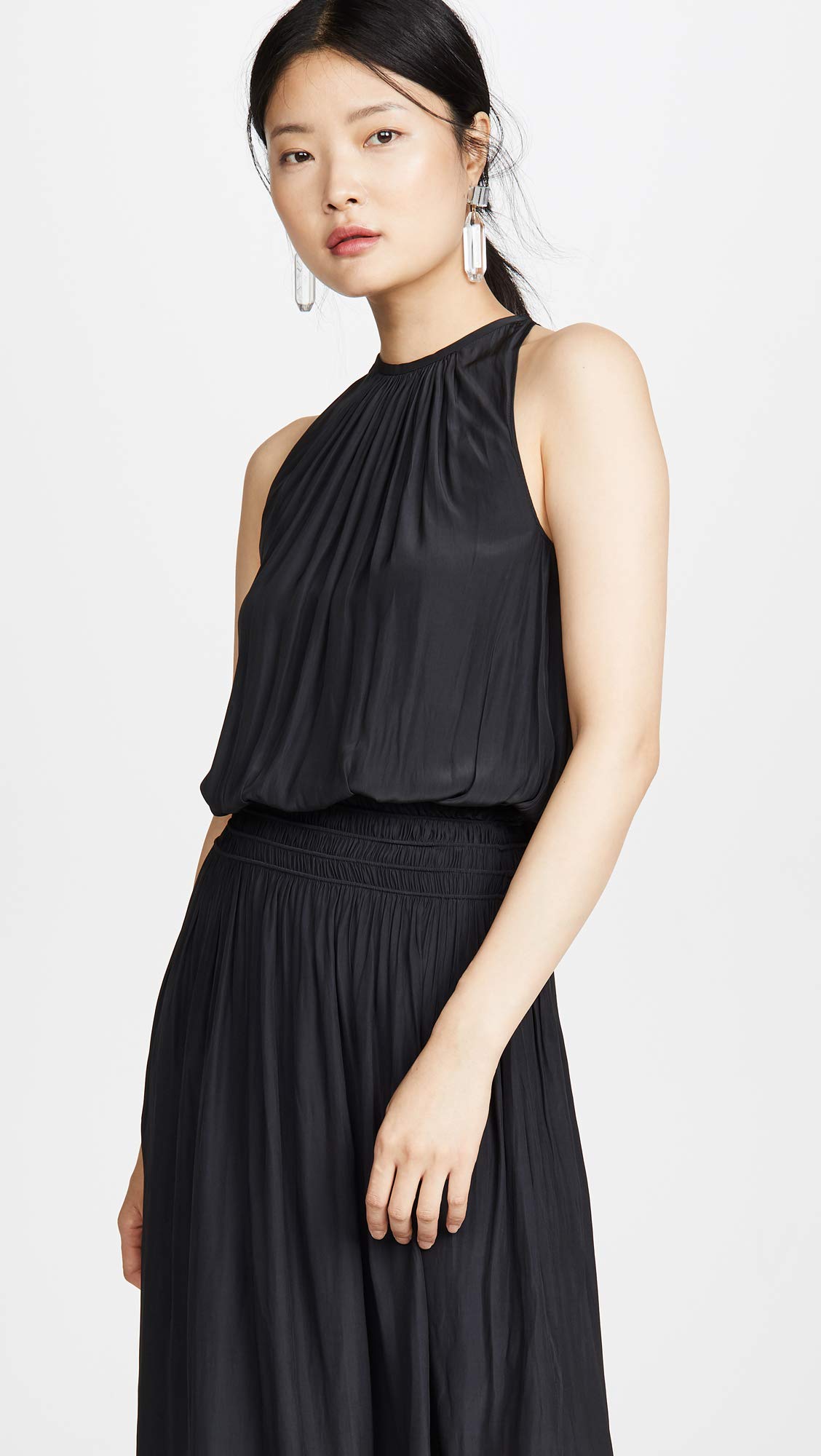 Ramy Brook Womens Audrey Dress: 3X-Large Navy