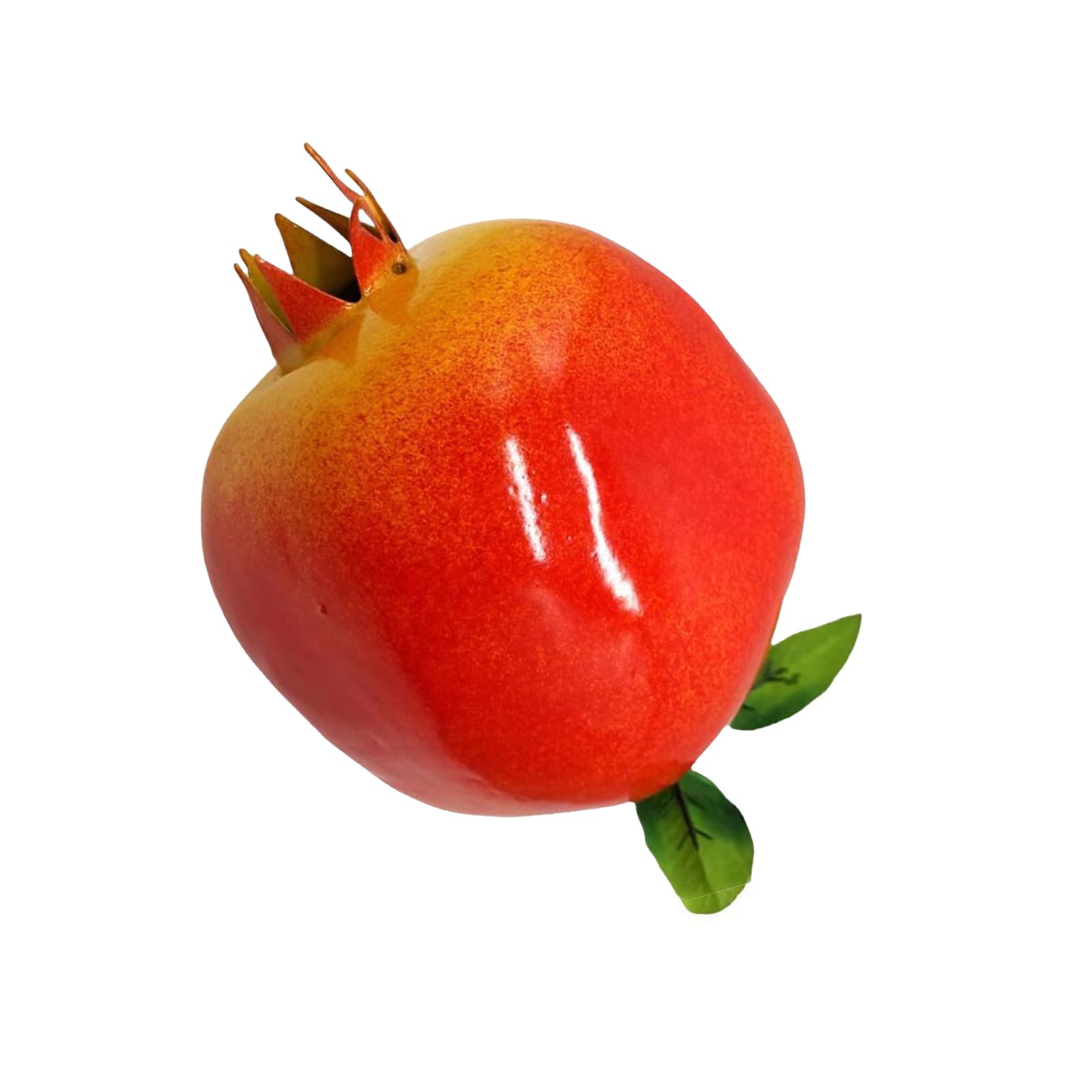 Yhplxyuus Artificial Pomegranate Fruit Decors Pomegranate Replicas with Realistic Look for Desk and Reception Area Festival Parties Supplies